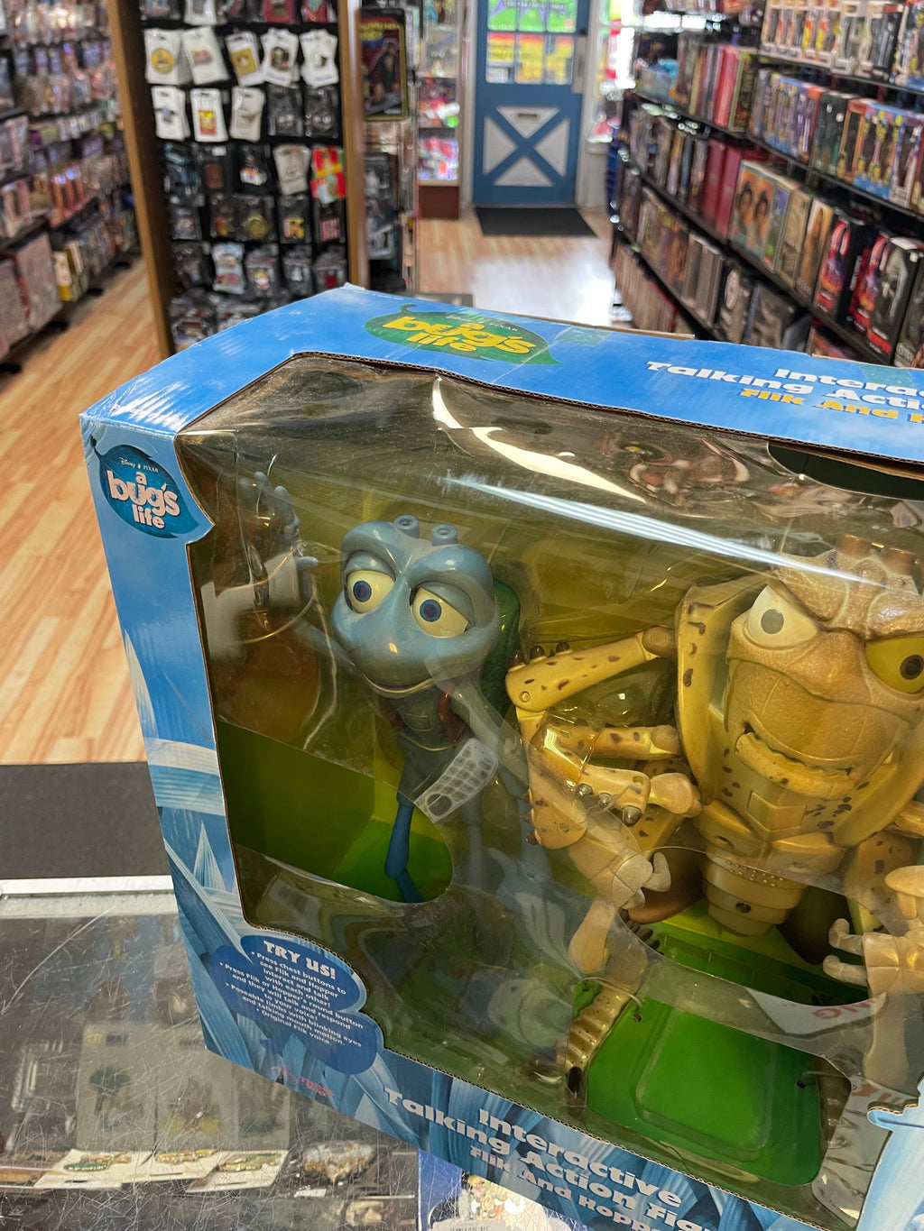 Interactive Flik & Hopper (Vintage Bugs Life, Thinking Toy) **NEW OPENNED** product image 31, provided for visual reference