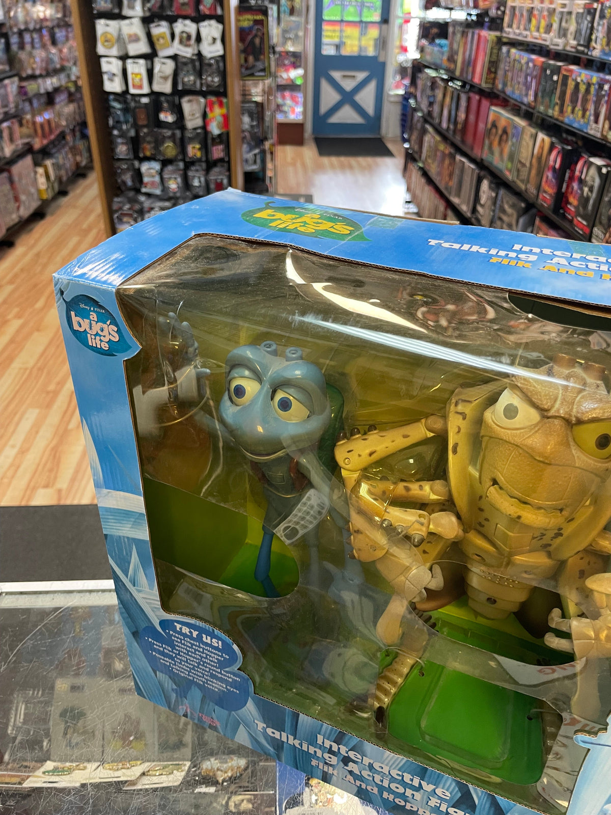 Interactive Flik & Hopper (Vintage Bugs Life, Thinking Toy) **NEW OPENNED** product image 31, provided for visual reference