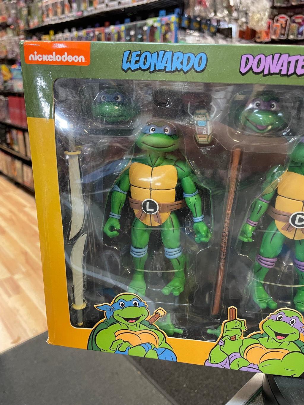 Animated Series 4 Pack (NECA, TMNT Ninja Turtles) *SEALED* product image 5, provided for visual reference and product detail