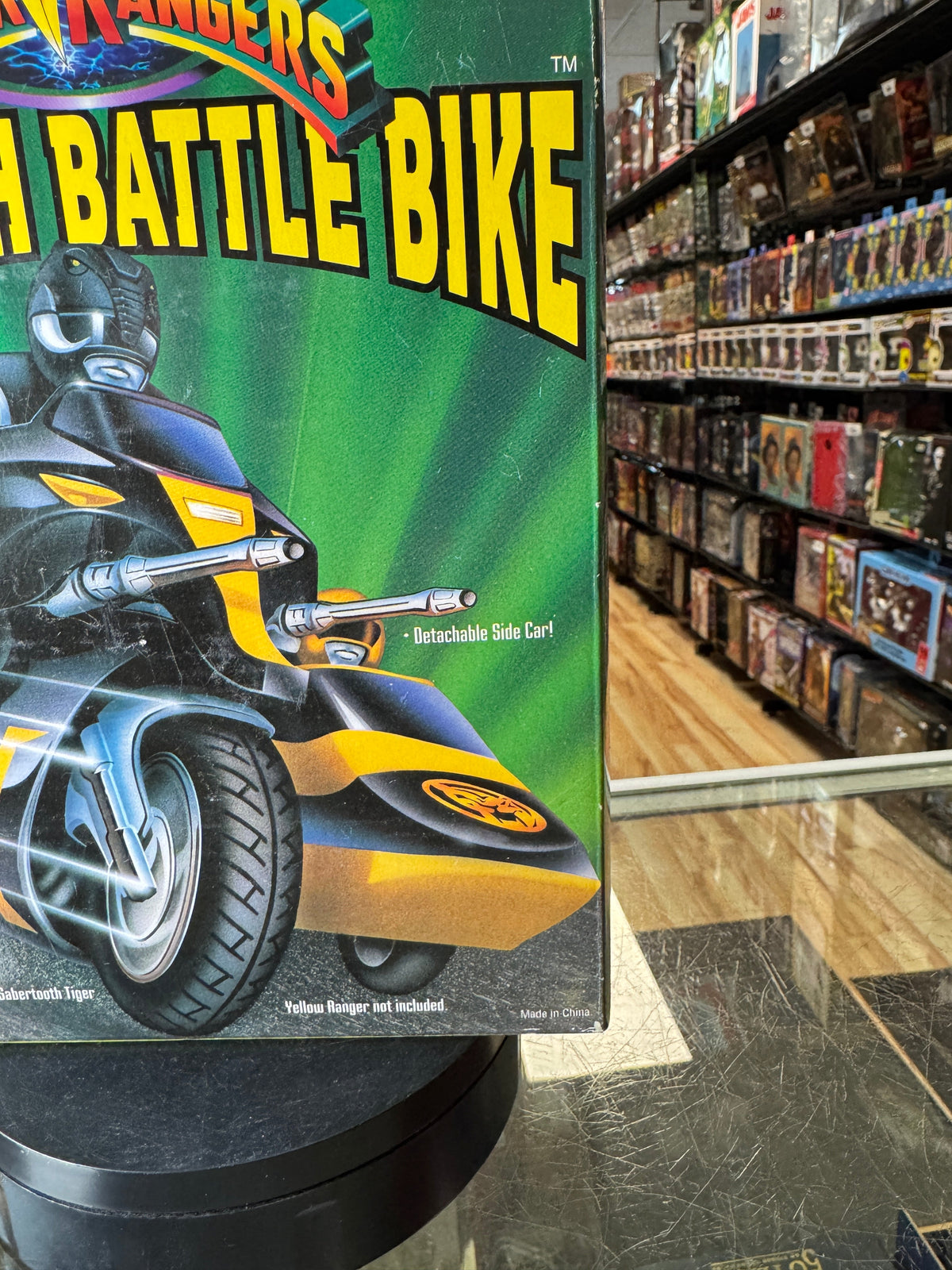 Mammoth Battle Bike (Vintage MMPR Power Rangers, Bandai) SEALED product image 6, provided for visual reference and product