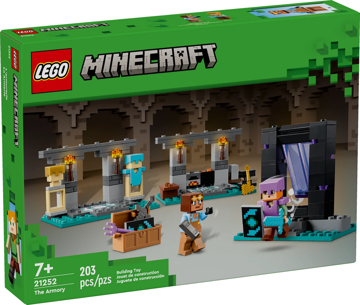 21252 LEGO Minecraft: The Armory product image 2, provided for visual reference and product detail review