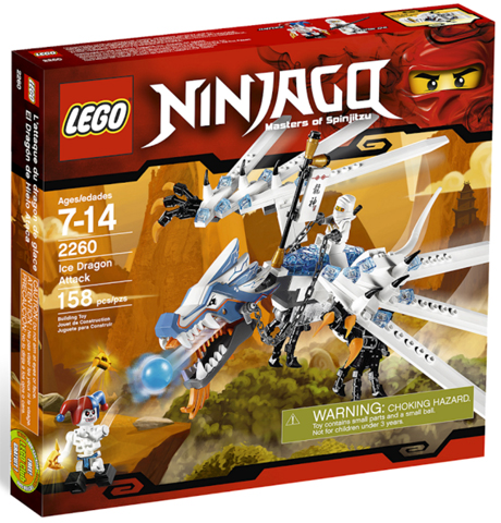 2260 Ice Dragon Attack (Retired) (New Sealed) product image 1, provided for visual reference and product detail review