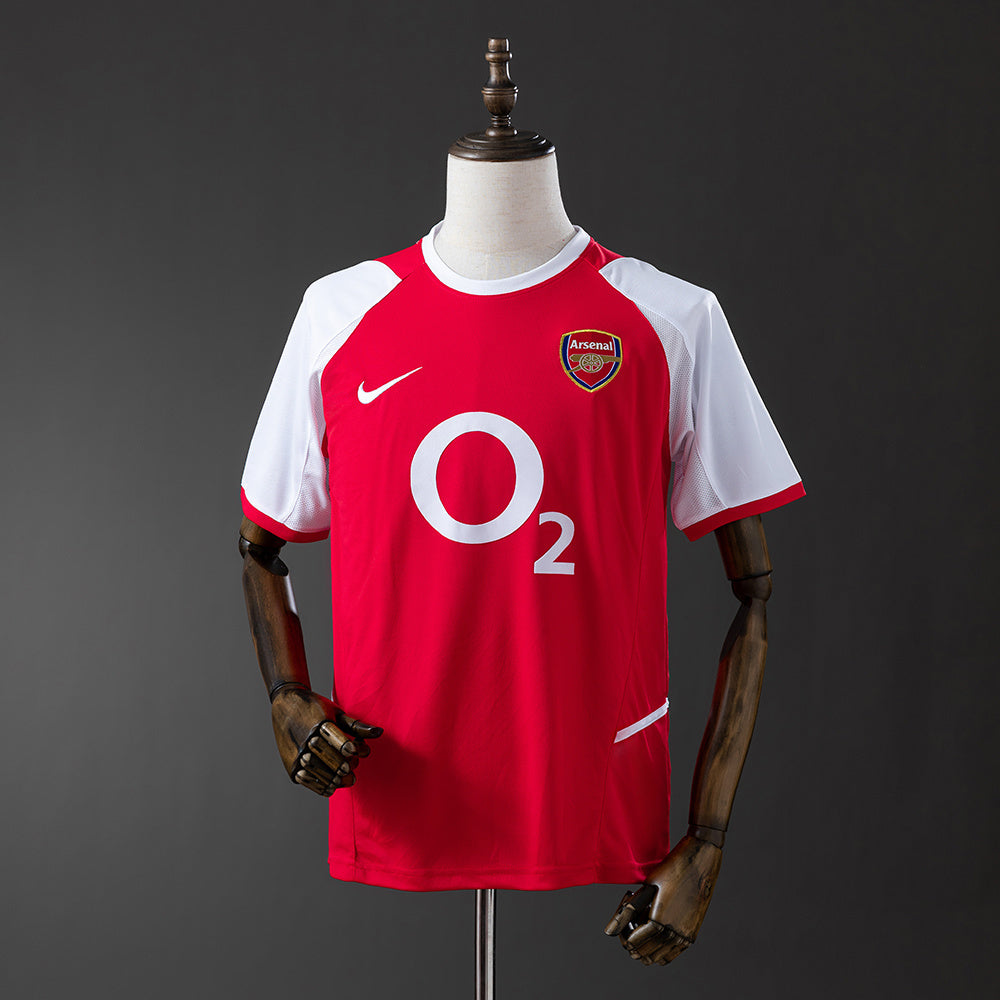Arsenal Jersey 2002-04 Home Retro Football Kit product image 1