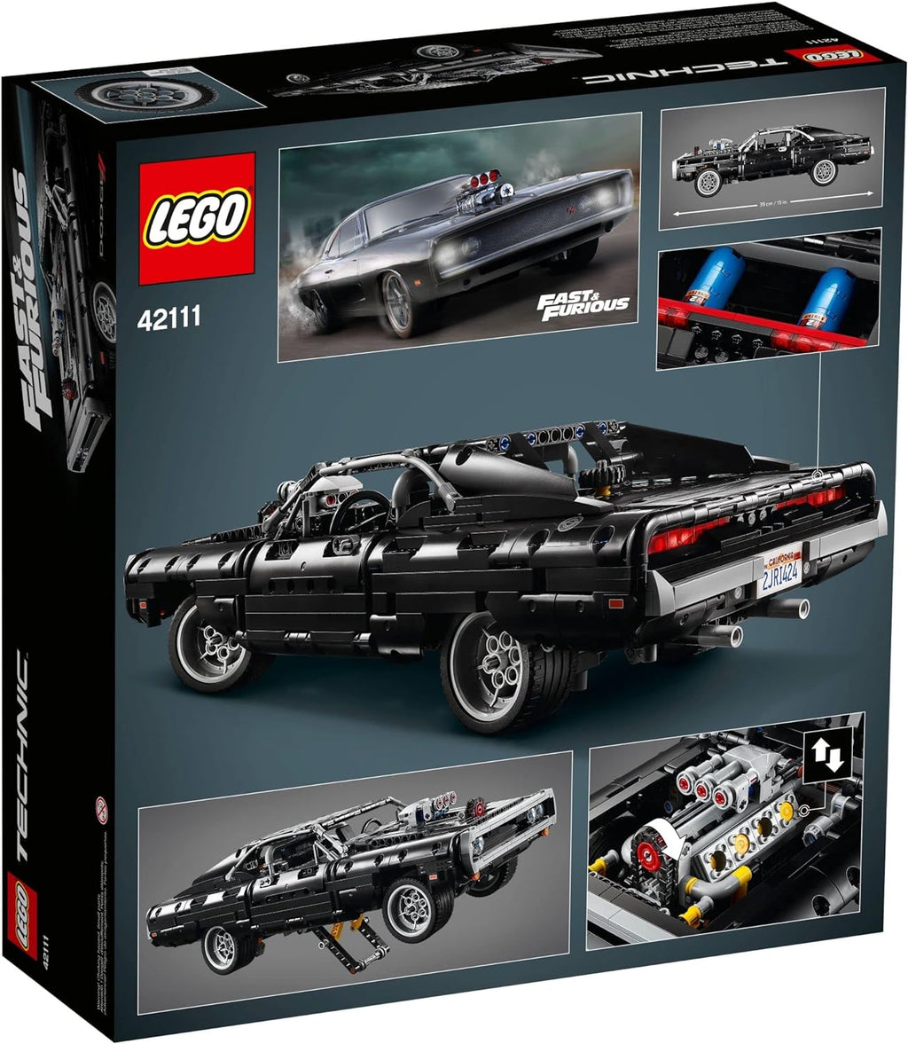 42111 LEGO Technic: Dom's Dodge Charger (Retired) (Certified Complete) product image 3, provided for visual reference and