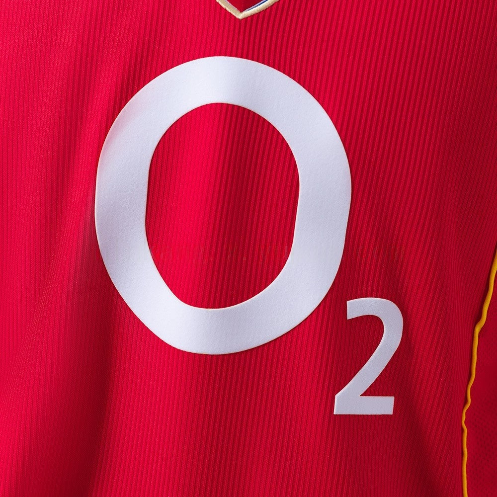 Arsenal Jersey 2004-05 Home Retro Football Kit Long Sleeves product image 6