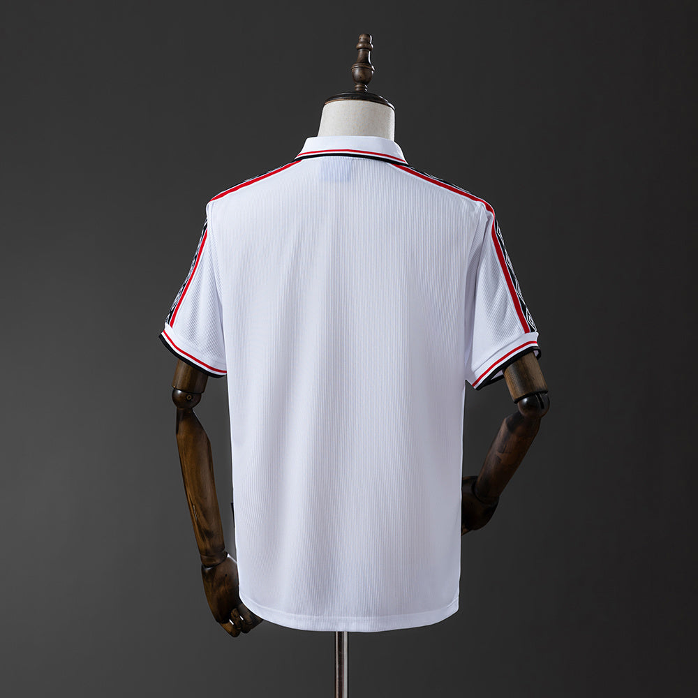 Manchester United Jersey1998-99 Home White Retro Football product image 2