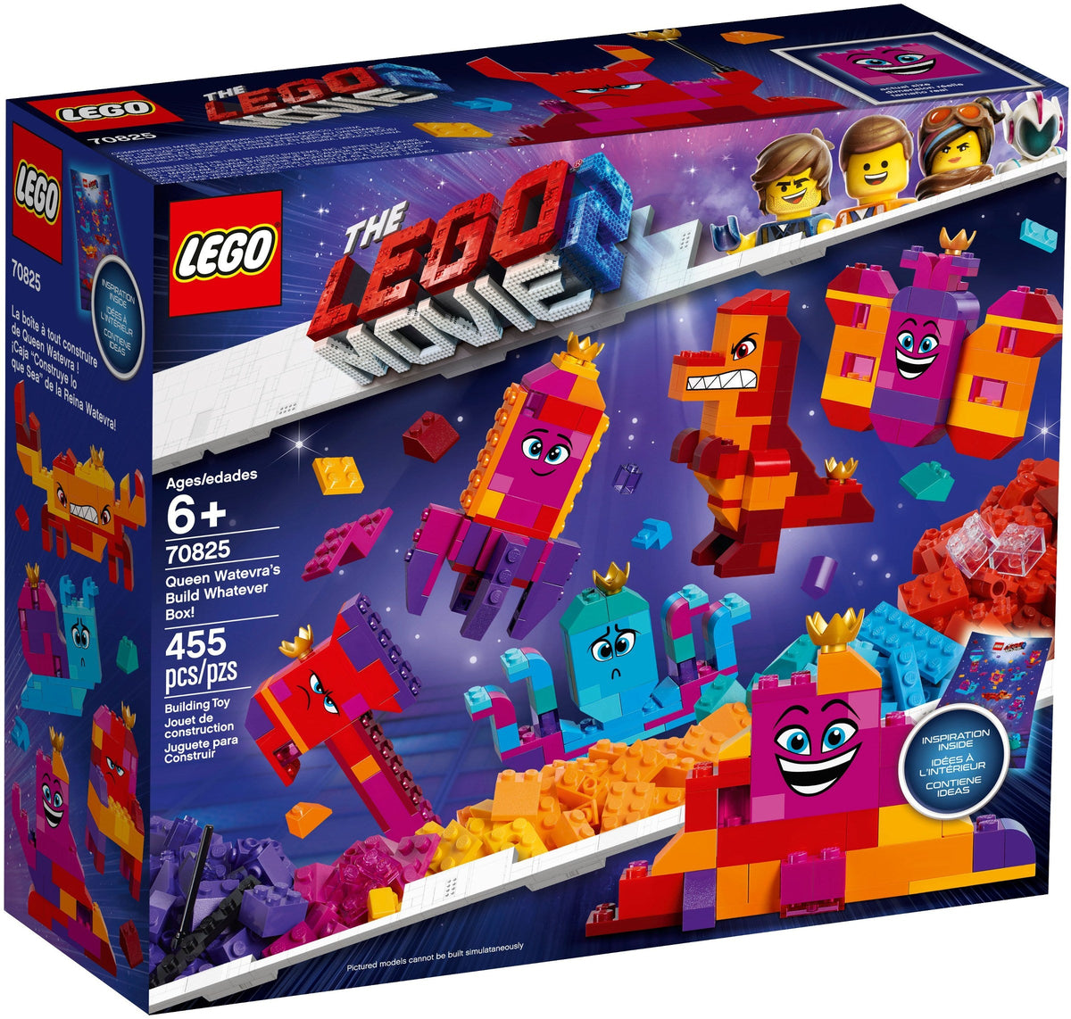 70825 Queen Watevra's Build Whatever Box! (Retired) (New Sealed) product image 1, provided for visual reference and product