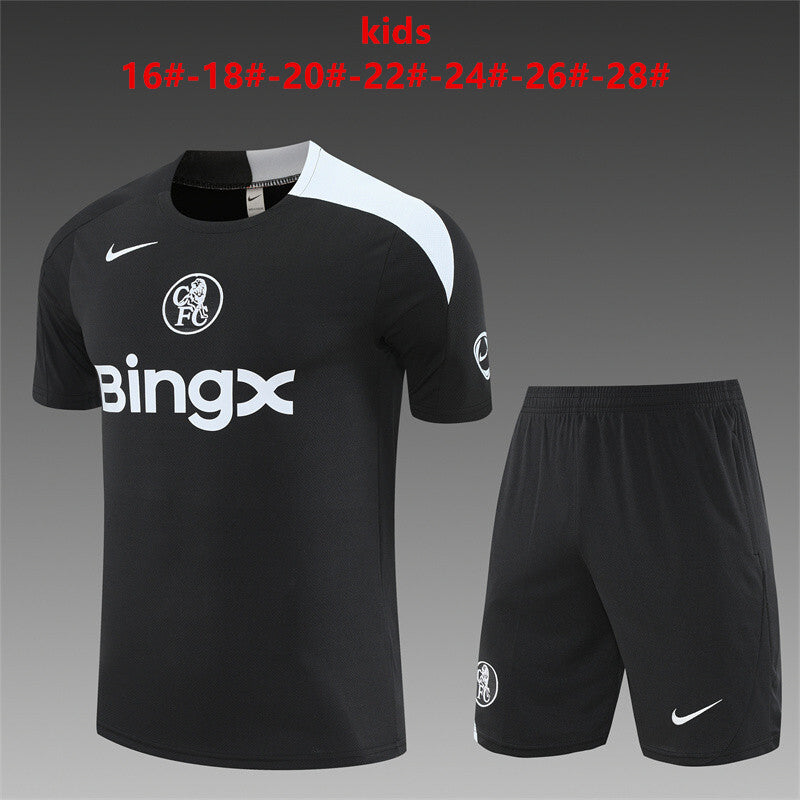 Kids Chelsea Training Tracksuits 25/26 Football Kit Soccer