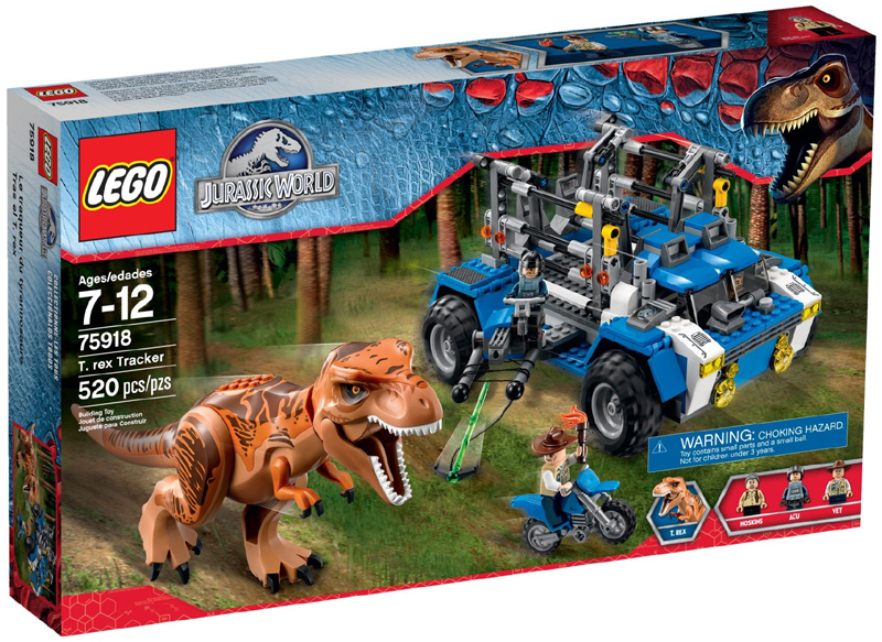75918 T. rex Tracker (Retired) (Certified Complete) product image 1, provided for visual reference and product detail review