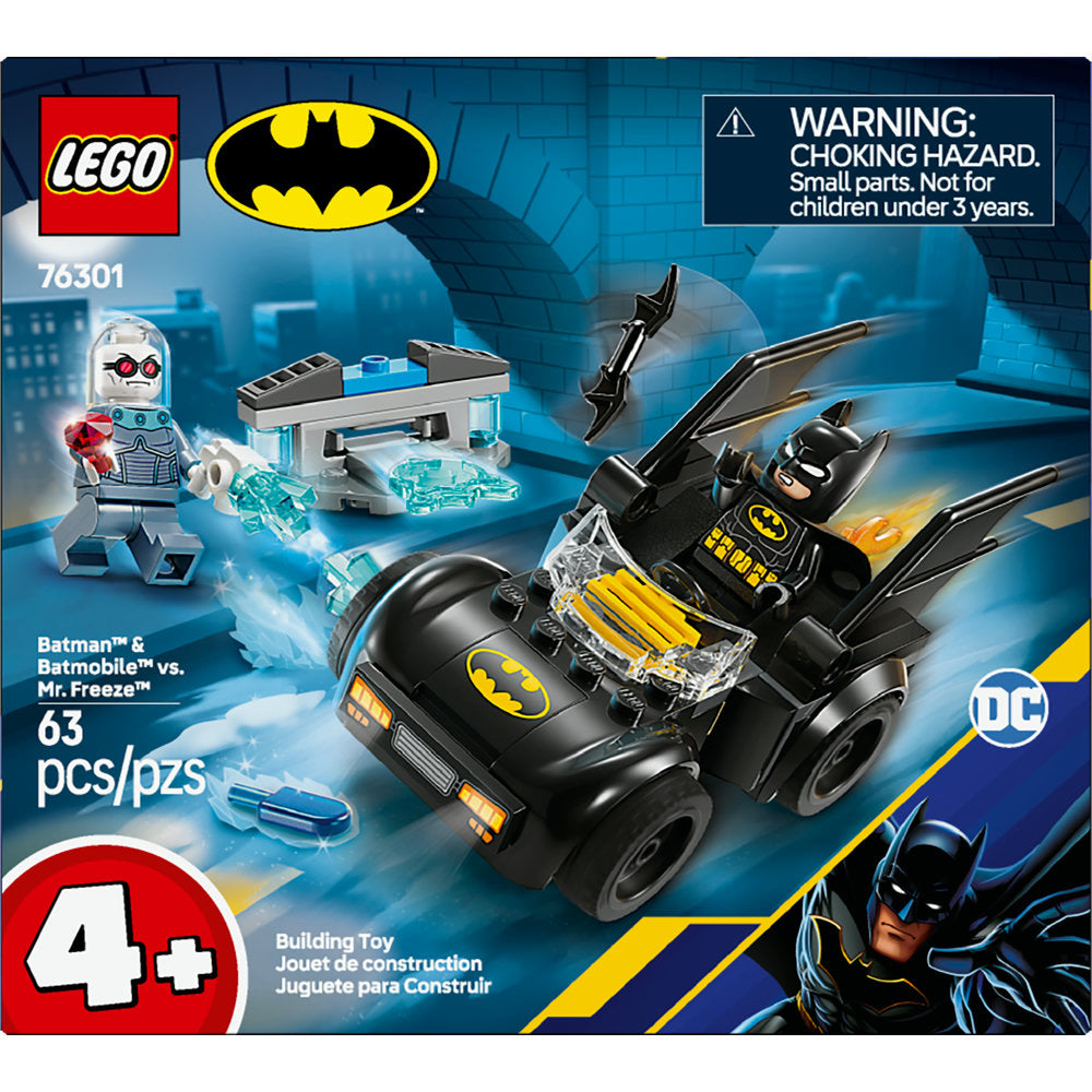 76301 Batman™ & Batmobile™ vs. Mr. Freeze™ product image 1, provided for visual reference and product detail review