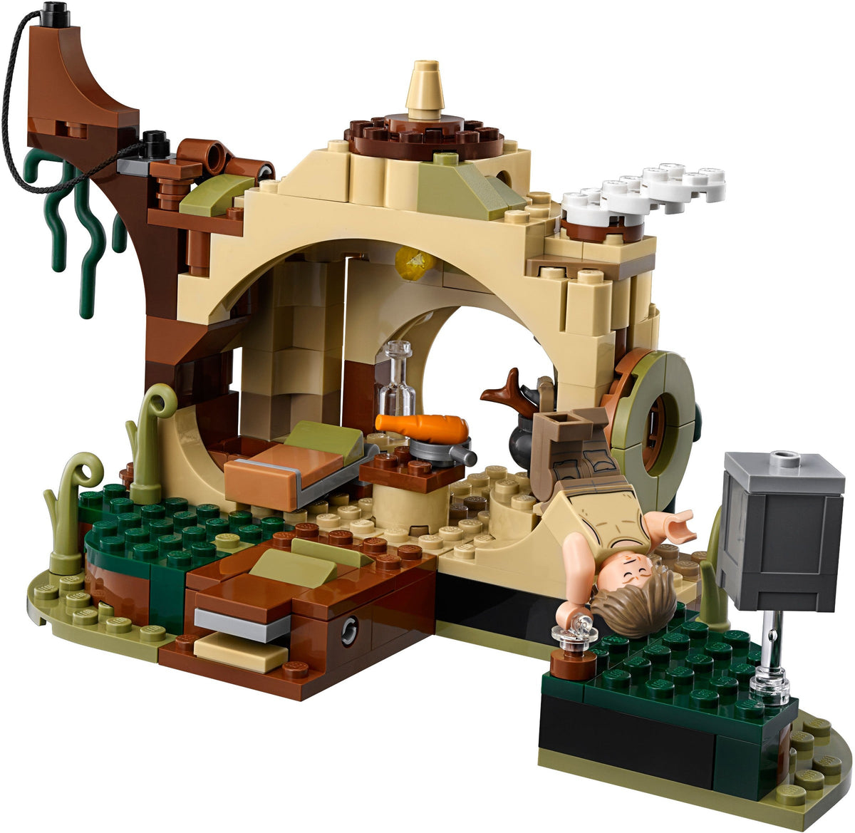 75208 Yoda's Hut (Retired) (Certified Complete) product image 2, provided for visual reference and product detail review