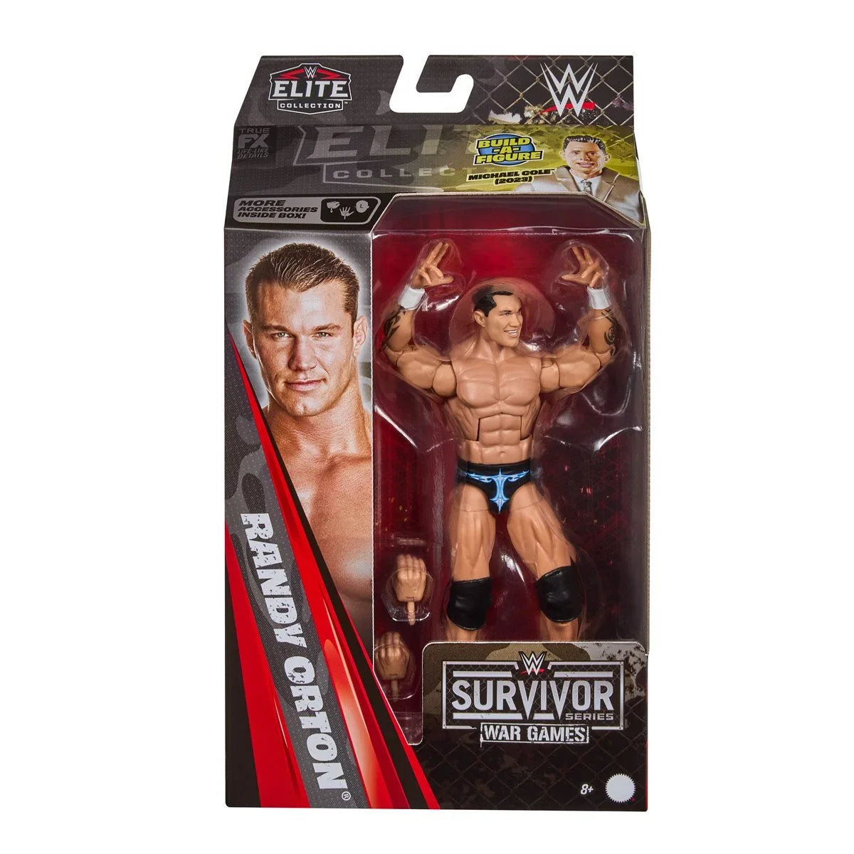 Randy Orton Survivor Series War Games (WWE Elite, Mattel) SEALED product image 1, provided for visual reference and product