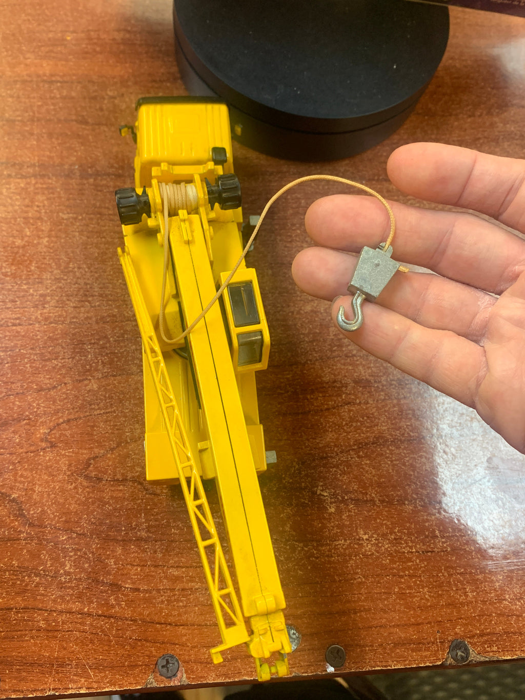 Caterpillar Mercedes SK Faun Telescopic Crane 1/55 Scale ( Vintage SIKO, CAT) product image 8, provided for visual reference