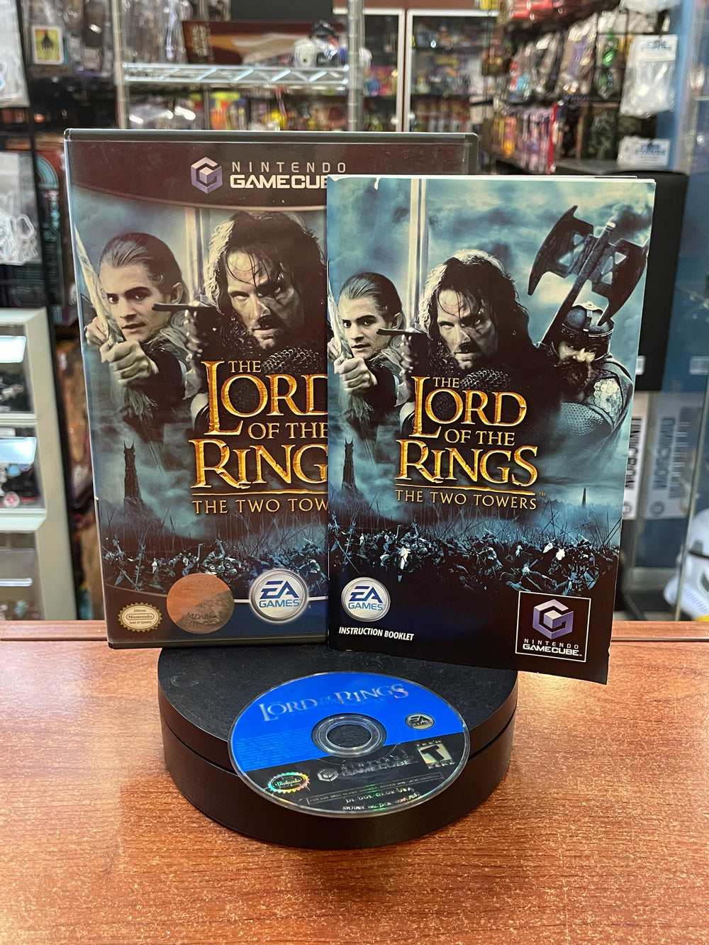 The Lord Of The Rings The Two Towers (Nintendo Gamecube, EA Games, Video Game) **TESTED**
