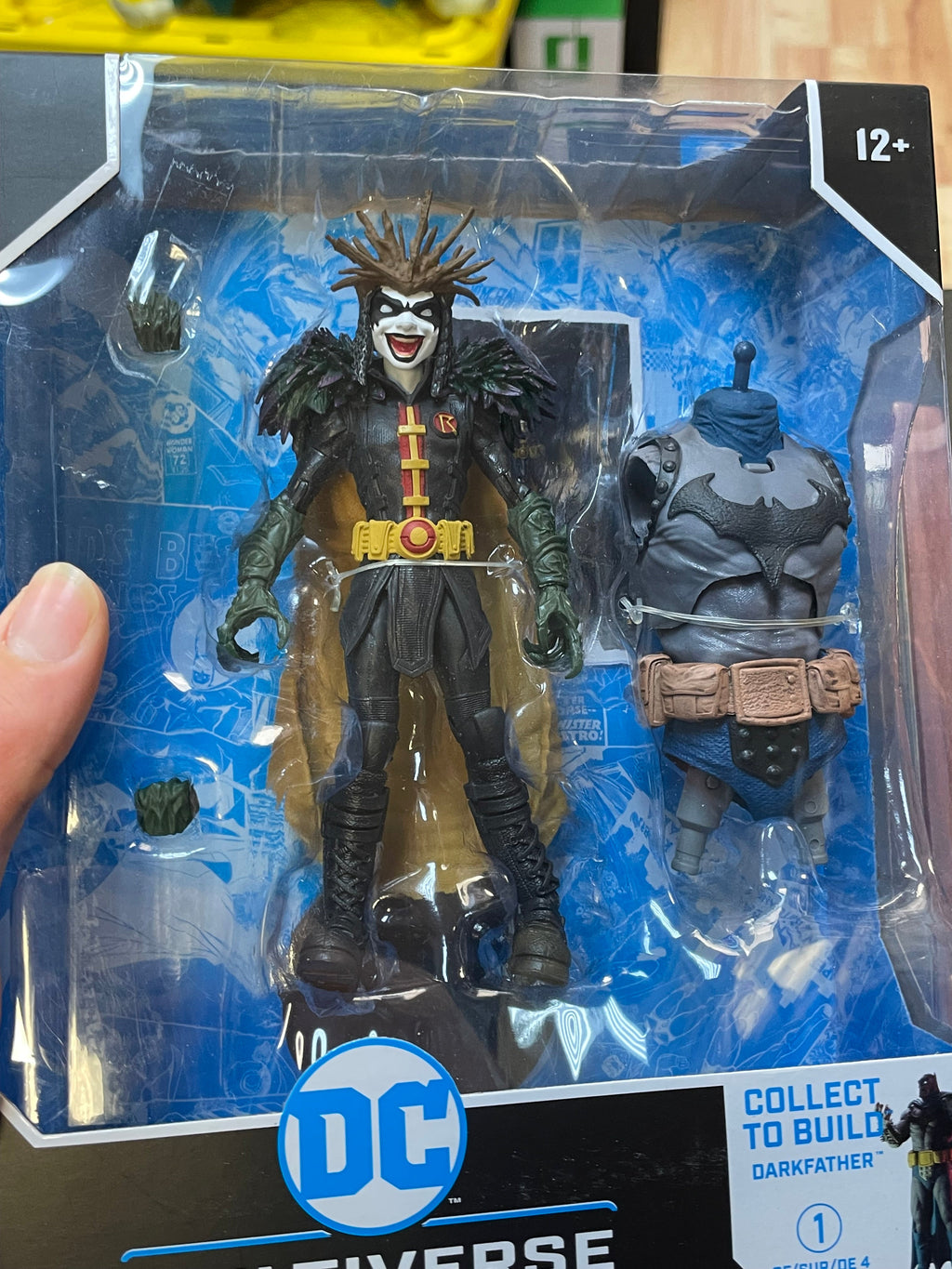 Robin King BAF Dark Father (McFarlane, DC Multiverse) SEALED product image 4, provided for visual reference and product