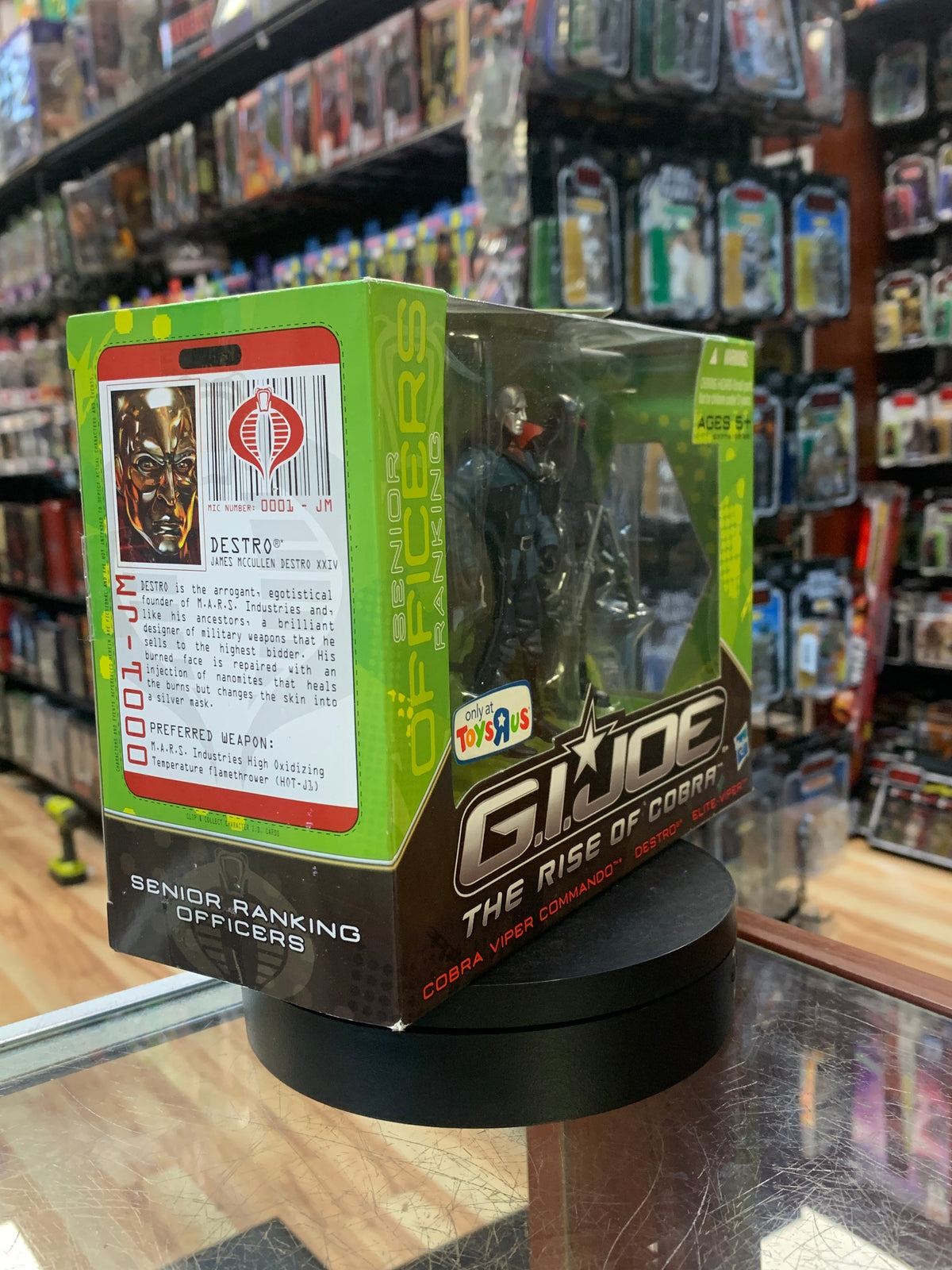 Cobra Viper Commando Destro Elite Viper (GI Joe Rise of Cobra, Hasbro) SEALED product image 3, provided for visual reference