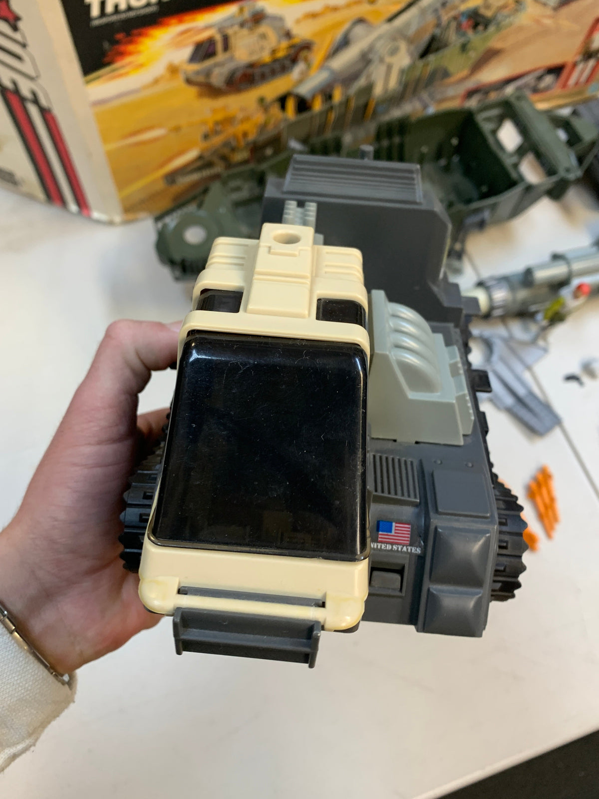 Thunder Clap with Box (Vintage GI Joe, Hasbro) **COMPLETE** product image 22, provided for visual reference and product