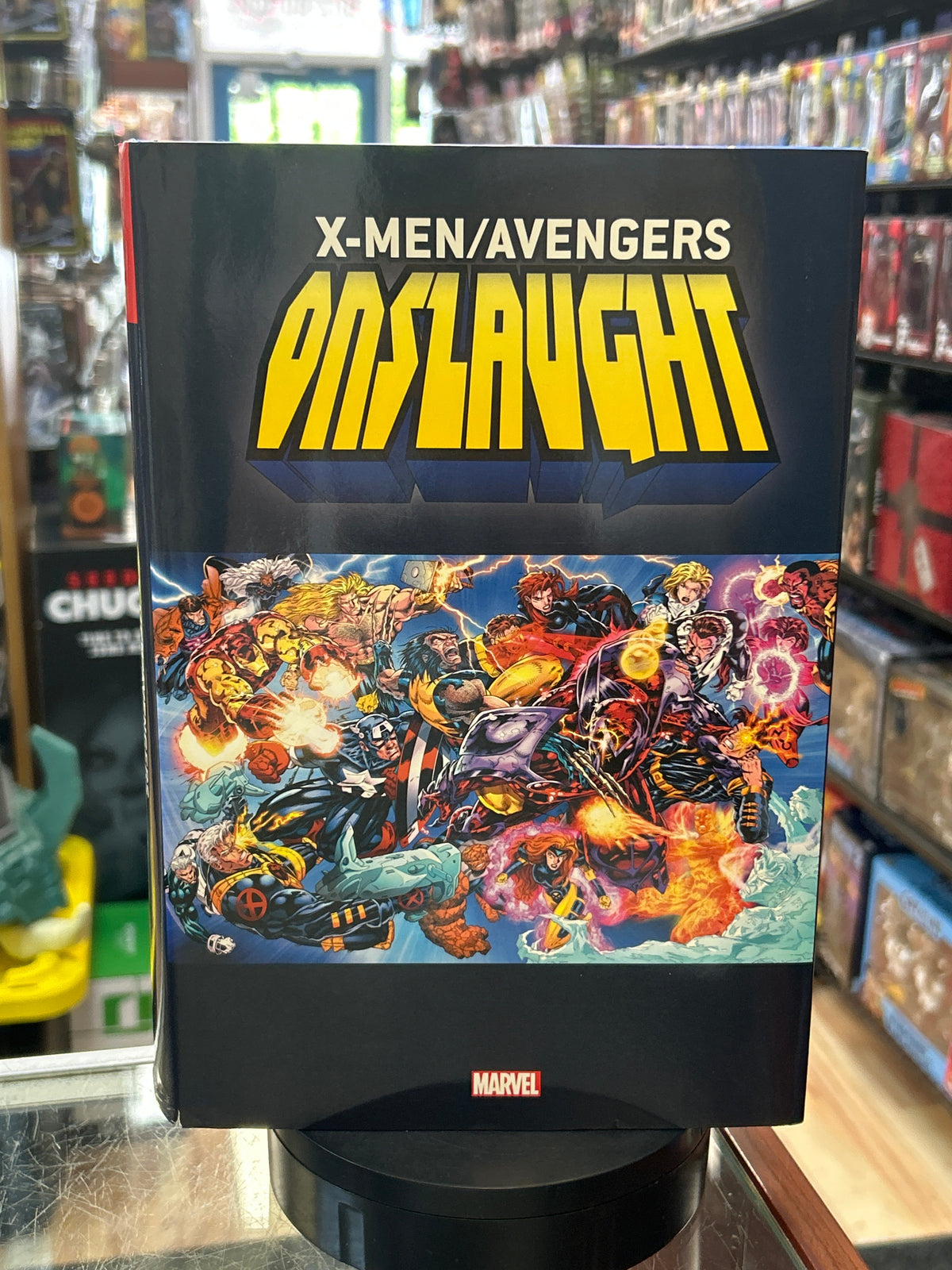 X-Men & Avengers Onslaught Hardcover Omnibus (Marvel, Comics) product image 1, provided for visual reference and product
