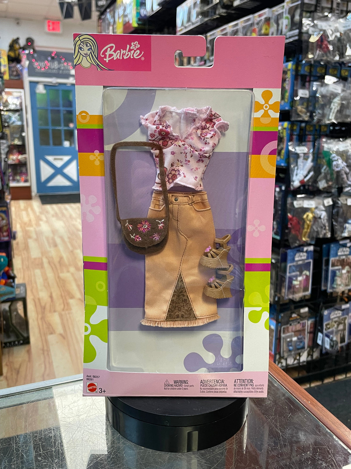 Barbie Diva Drive 2003 Fashion Outfit #B8261 (Barbie, Mattel) **SEALED** product image 1, provided for visual reference and