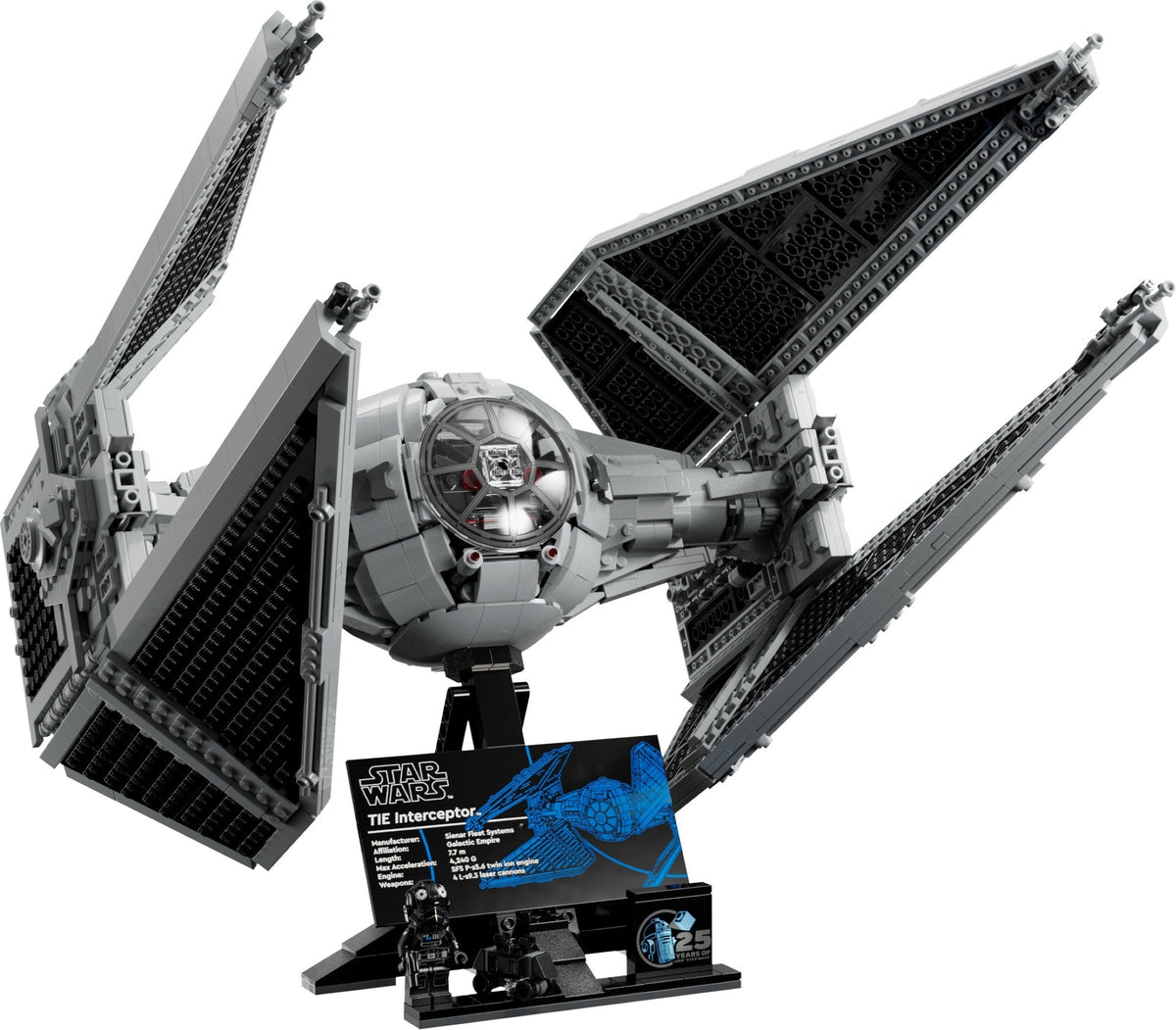 75382 TIE Interceptor product image 2, provided for visual reference and product detail review