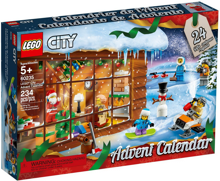 60235 2019 City Advent Calendar (Retired) (New Sealed) product image 1, provided for visual reference and product detail