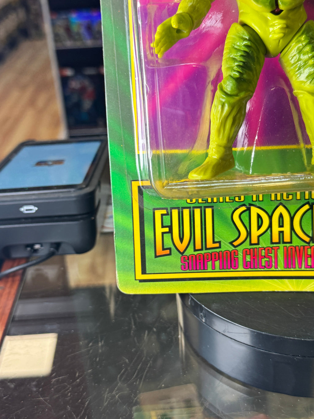 Invenusable Fly Trap (Vintage MMPR Power Rangers, Bandai) SEALED product image 8, provided for visual reference and product