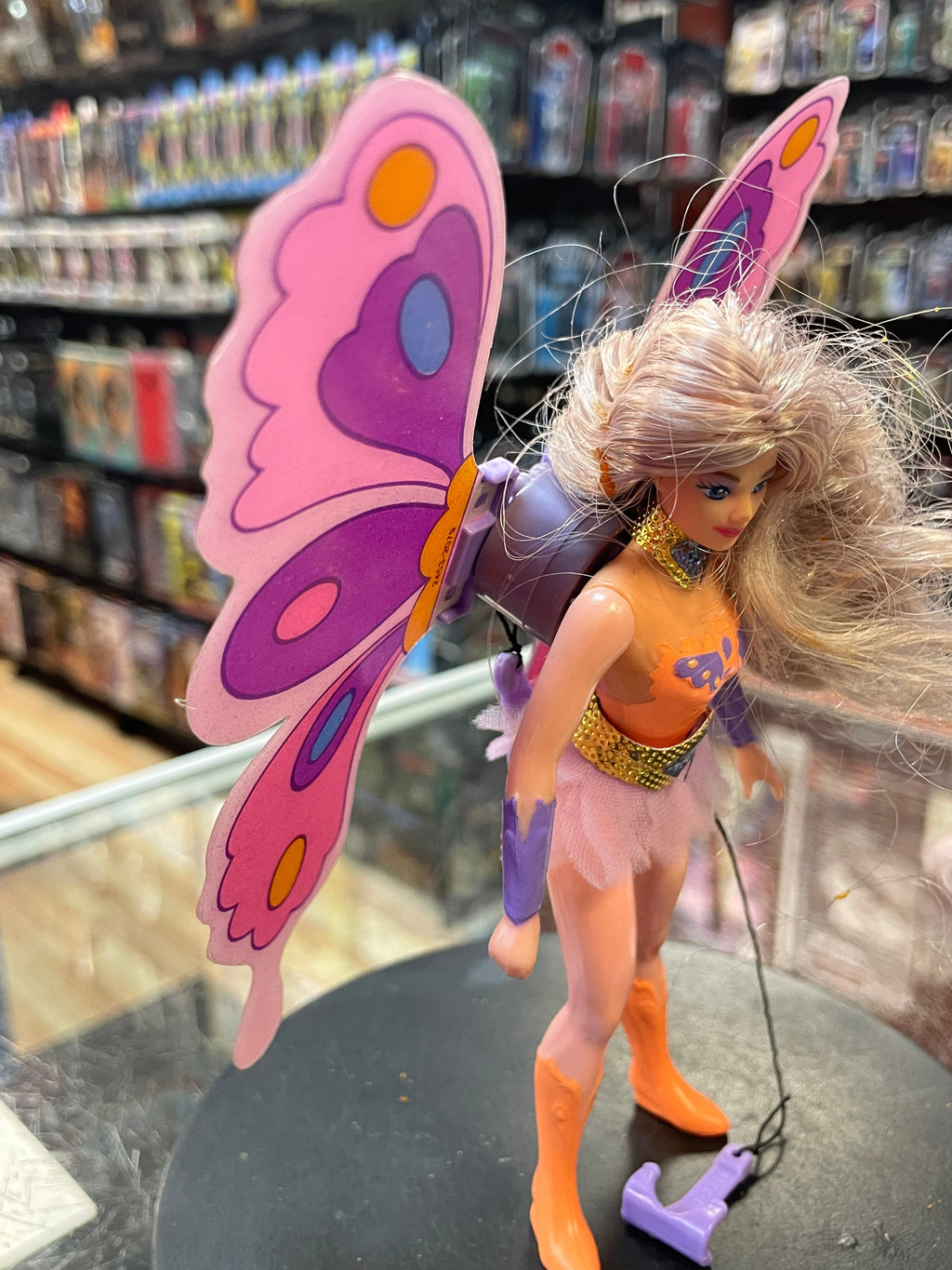 Flutterina with Wings (Vintage She-Ra, Mattel) LOOSE product image 5, provided for visual reference and product detail review