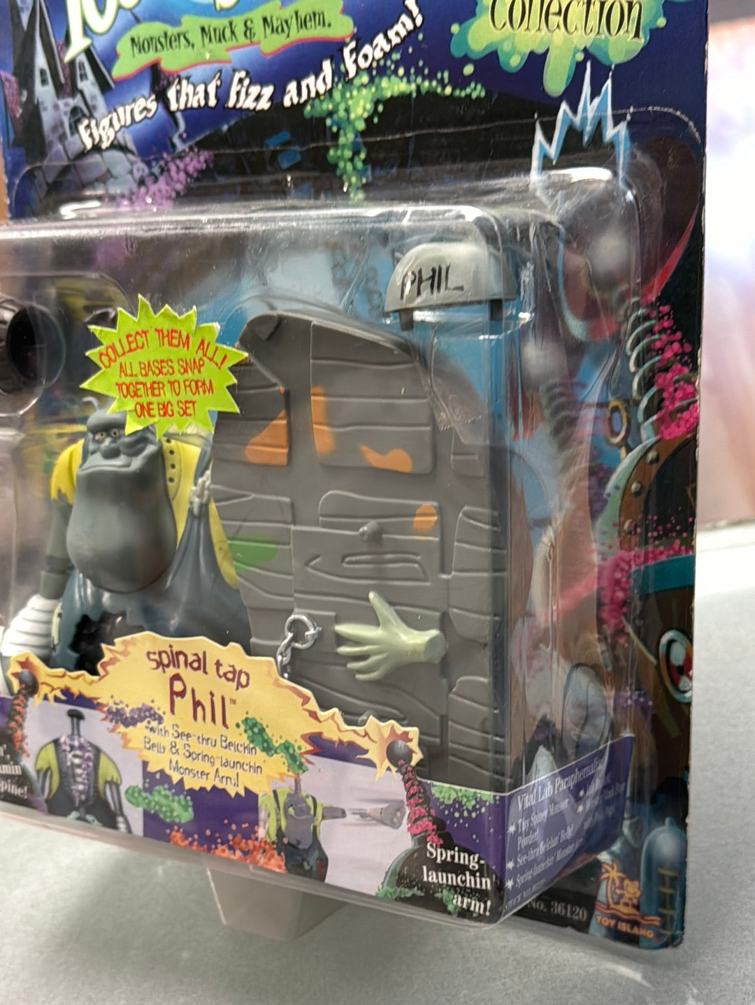 Spinal Tap Phil (Vintage Toonsylvania, Toy Island) SEALED product image 10, provided for visual reference and product detail