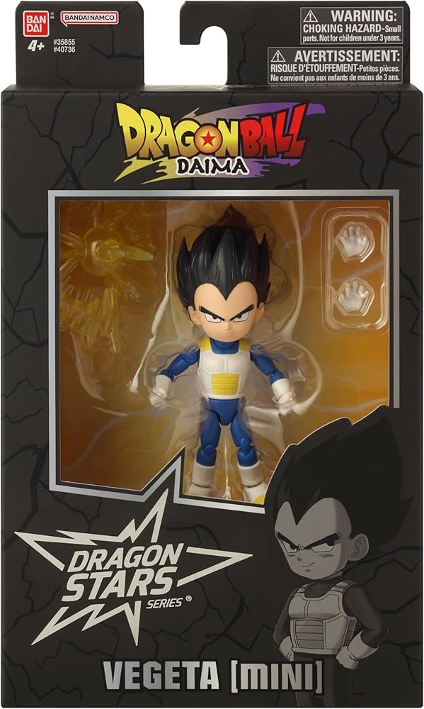 Daima Mini Vegeta (Bandai Dragon Stars, Dragon Ball Z) product image 1, provided for visual reference and product detail