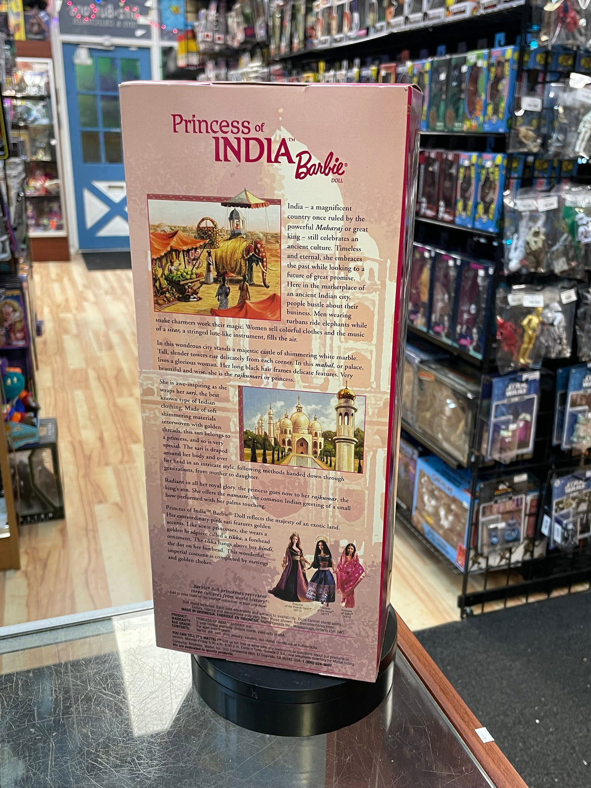 Princess Of India Dolls Of The World 28374 (Barbie, Mattel) **SEALED** product image 4, provided for visual reference and