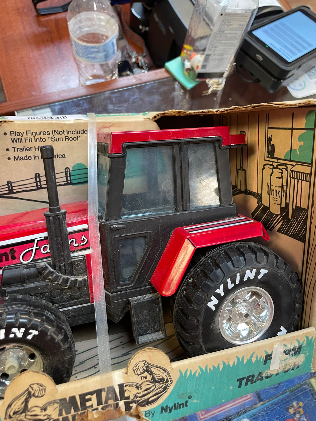 Farm Tractor Steel Tough (Vintage NYLint, Vintage Metal Muscle) Boxed product image 11, provided for visual reference and