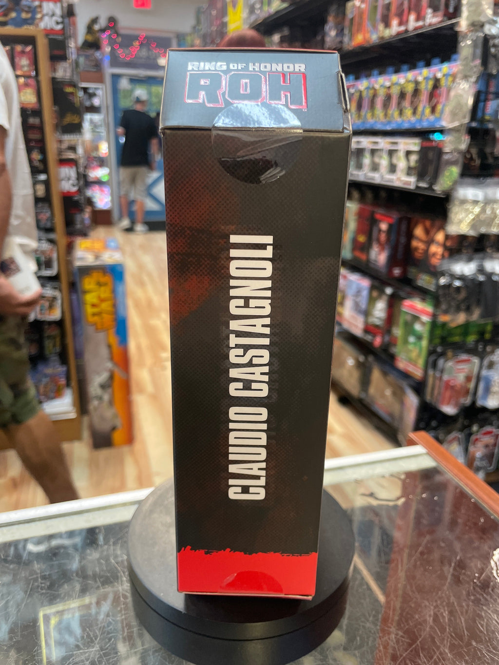 Claudio Castagnoli ROH (AEW Wrestling, Jazwares) **SEALED** product image 4, provided for visual reference and product