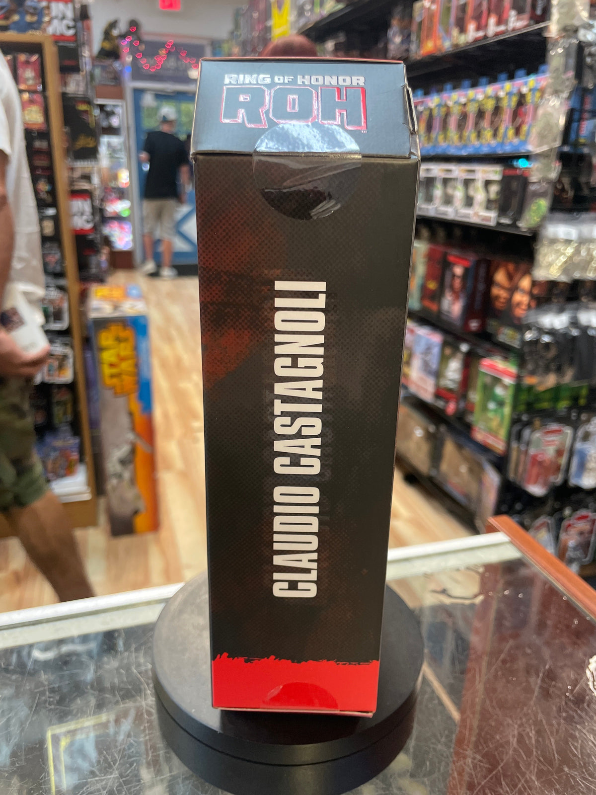 Claudio Castagnoli ROH (AEW Wrestling, Jazwares) **SEALED** product image 4, provided for visual reference and product
