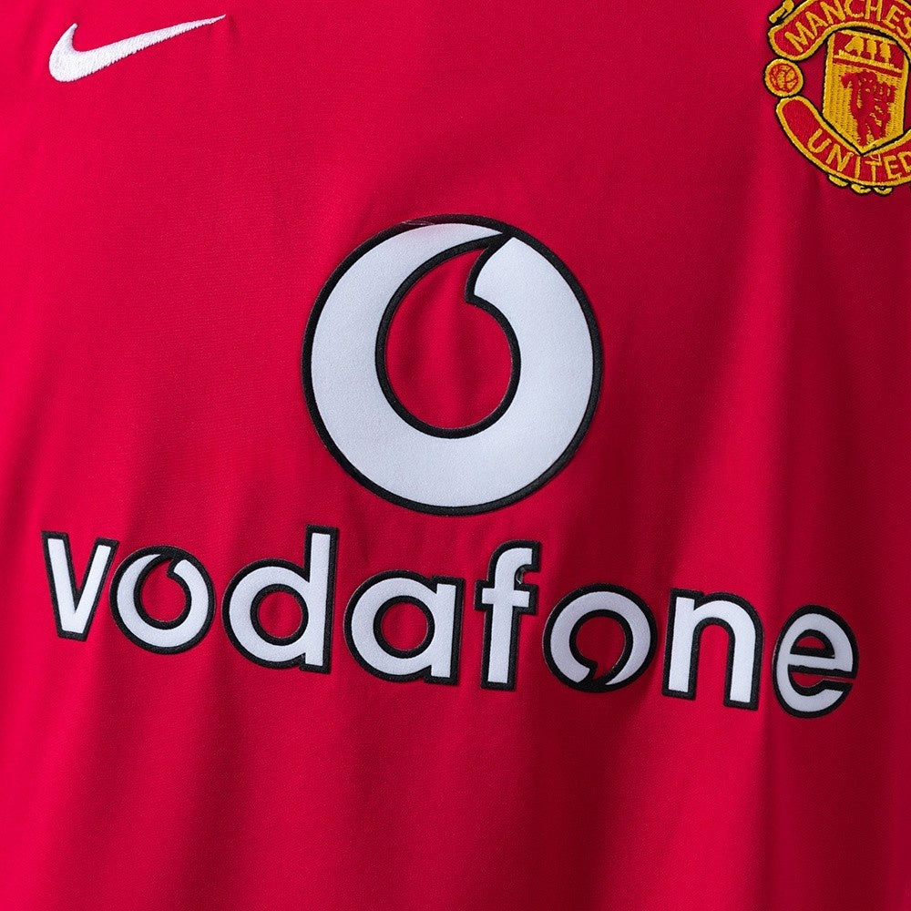 Manchester United Jersey 2002-04 Home Retro Football Kit product image 4