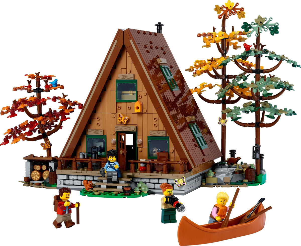 21338 LEGO Ideas A-Frame Cabin (Retired) (New Sealed) product image 2, provided for visual reference and product detail