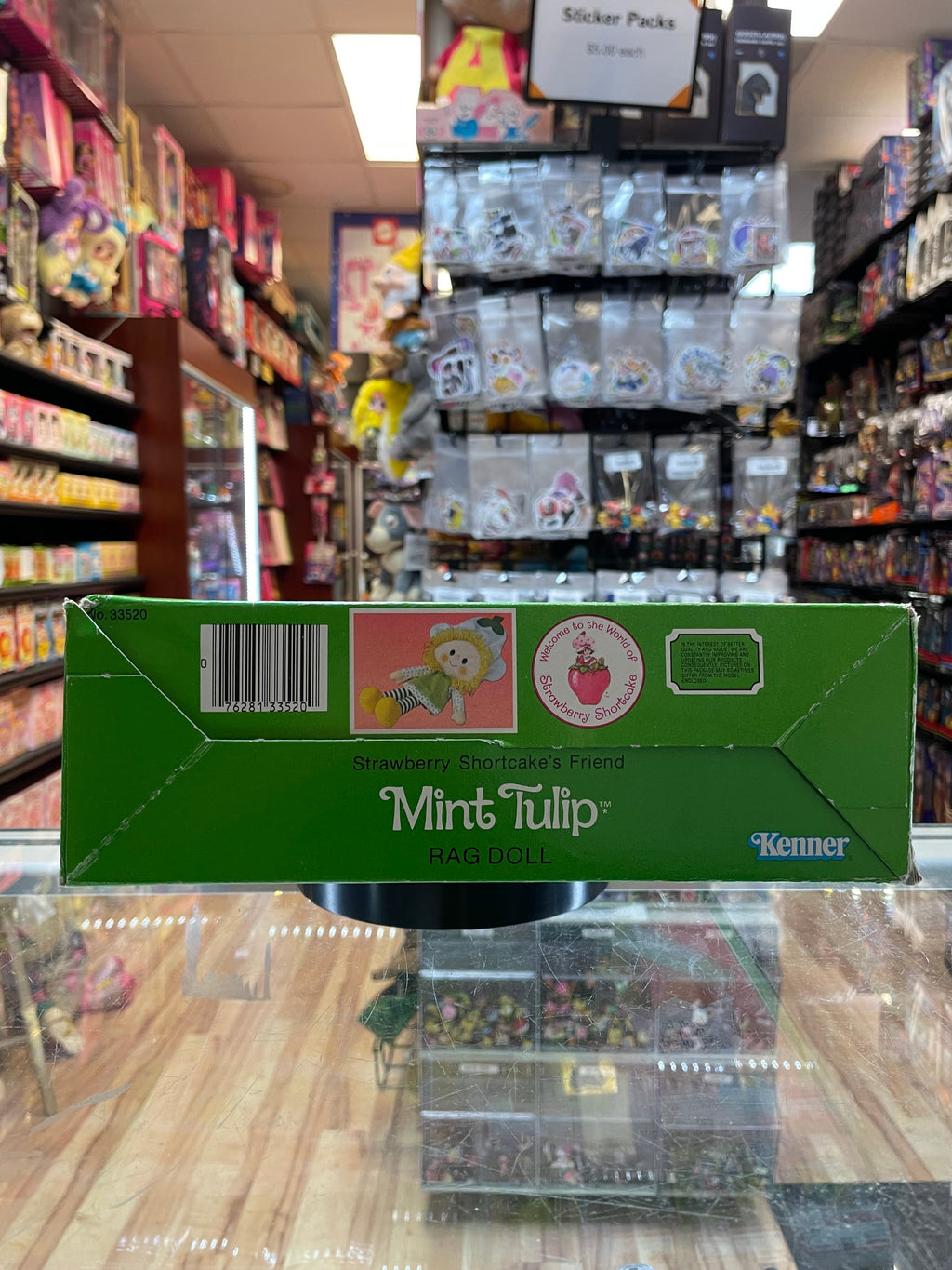Mint Tulip Rag Doll (Vintage Strawberry Shortcake, Kenner) **SEALED** product image 6, provided for visual reference and