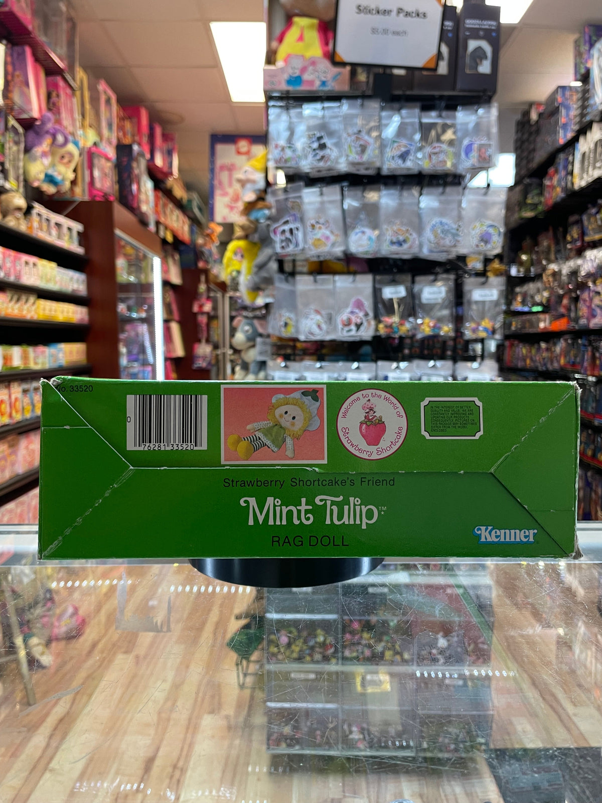 Mint Tulip Rag Doll (Vintage Strawberry Shortcake, Kenner) **SEALED** product image 6, provided for visual reference and