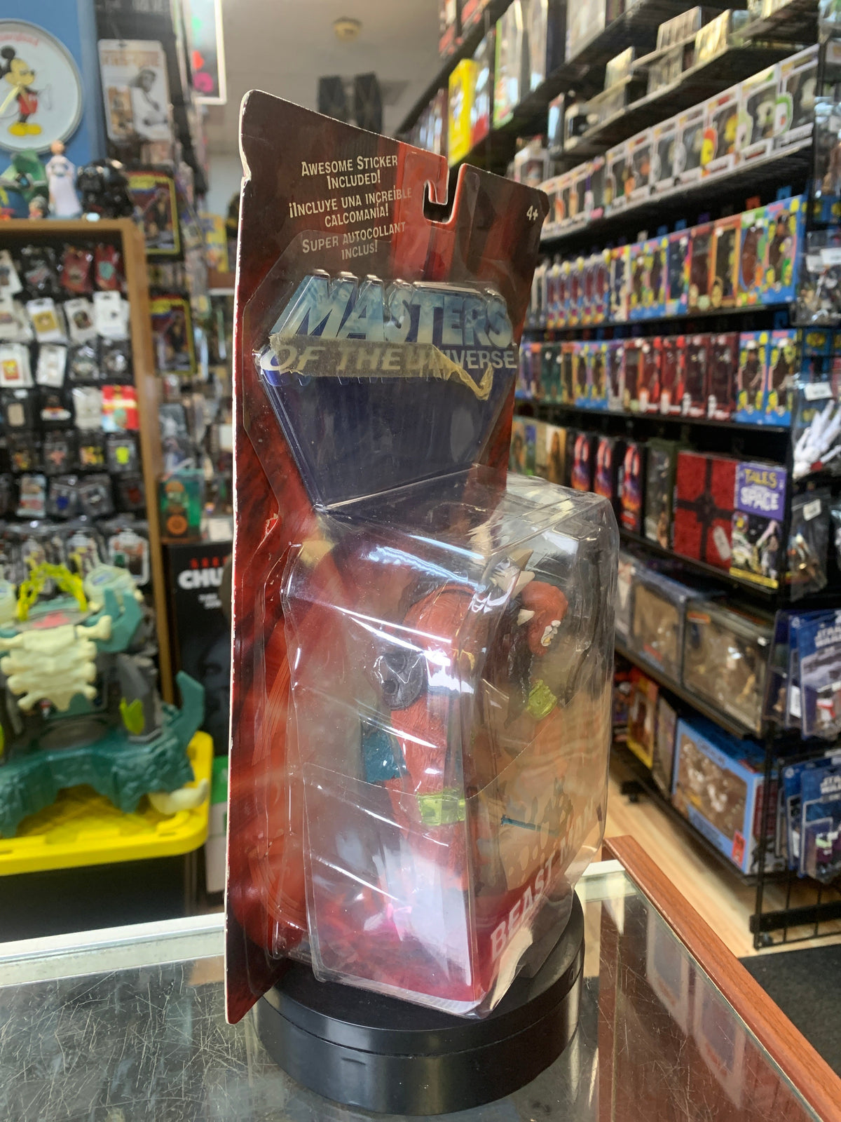 Beast Man (MOTU 200X, Mattel) **COMPLETE** product image 2, provided for visual reference and product detail review