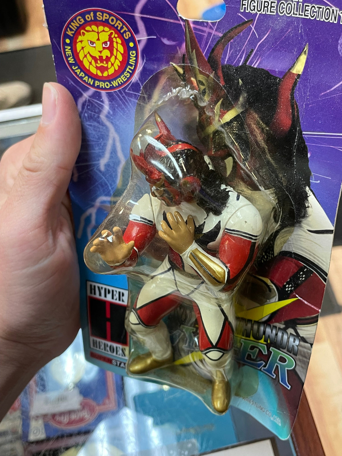 Jushin Thunder Liger (Vintage NJPW, Hyper Heroes Chara) **SEALED** product image 4, provided for visual reference and