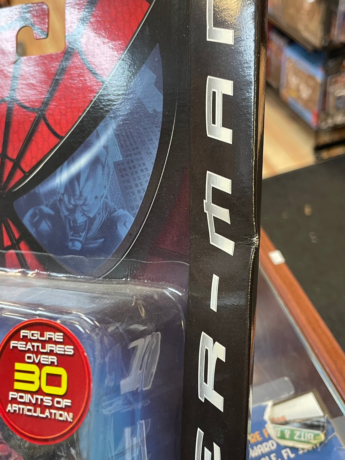 Battle Ravaged Spider-Man Series 1 (Vintage Spider-Man, Toy Biz) SEALED product image 8, provided for visual reference and