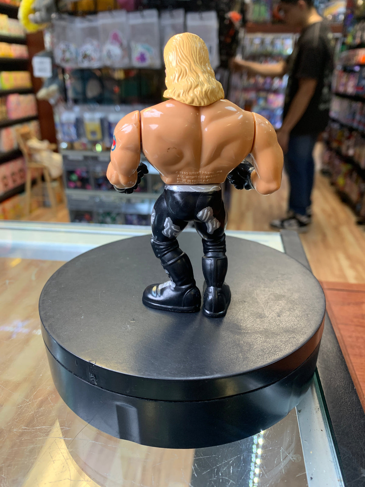 Black Trunks Shawn Michaels (Vintage WWF WWE, Hasbro) product image 3, provided for visual reference and product detail