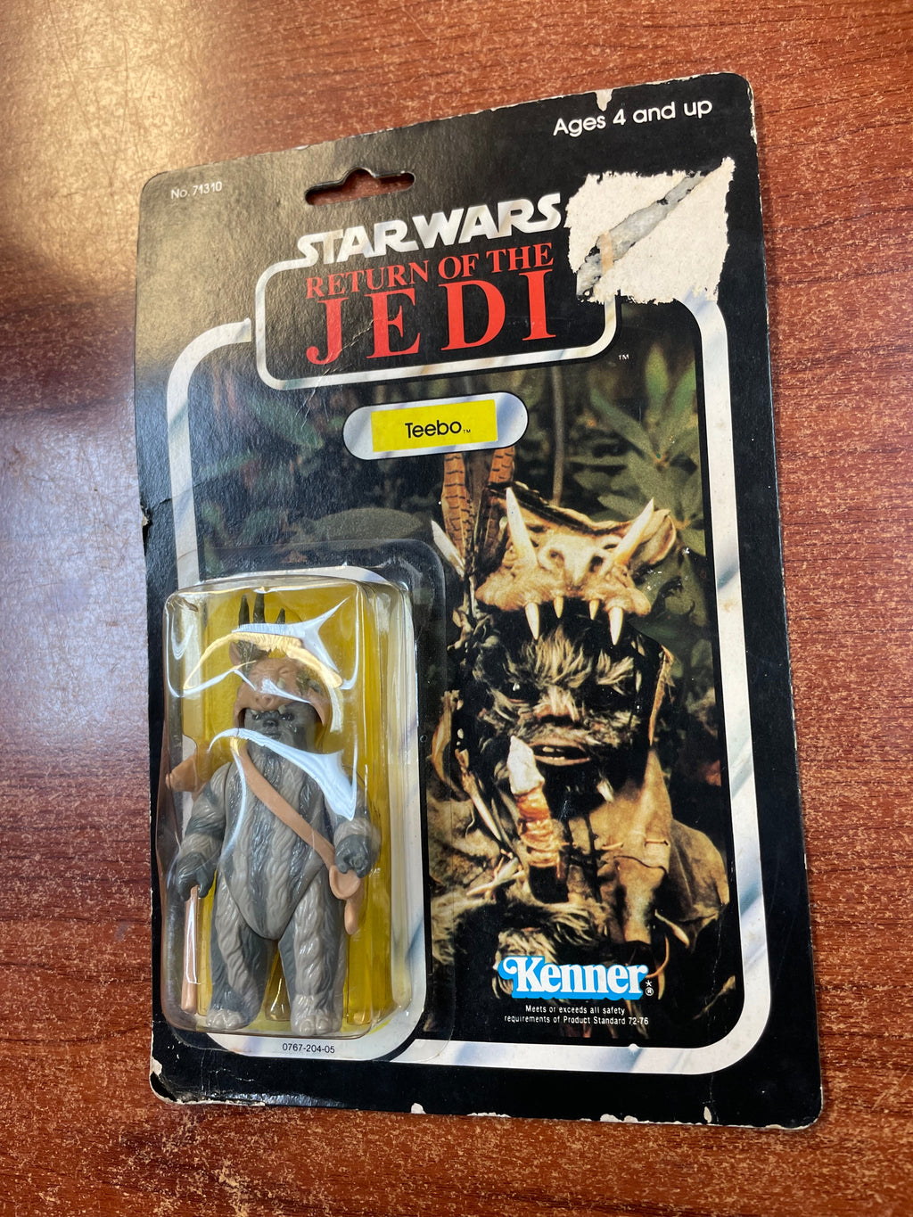 Teebo ROTJ 77 Back 0473 (Vintage Star Wars, Kenner) **SEALED** product image 15, provided for visual reference and product