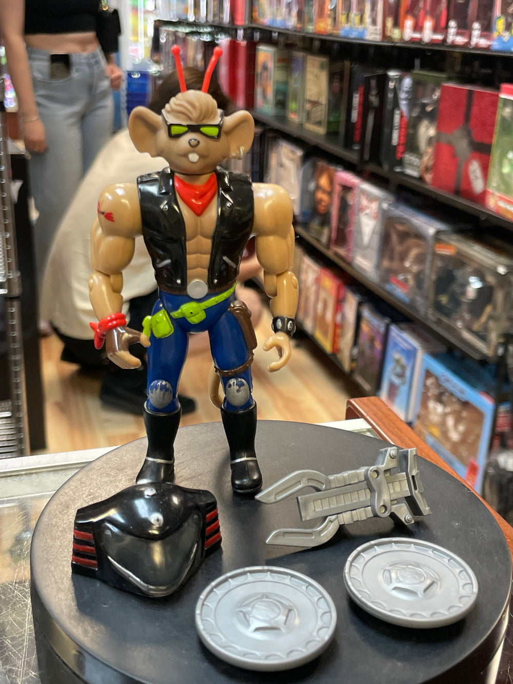 Throttle (Vintage Biker Mice, Galoob) **INCOMPLETE**