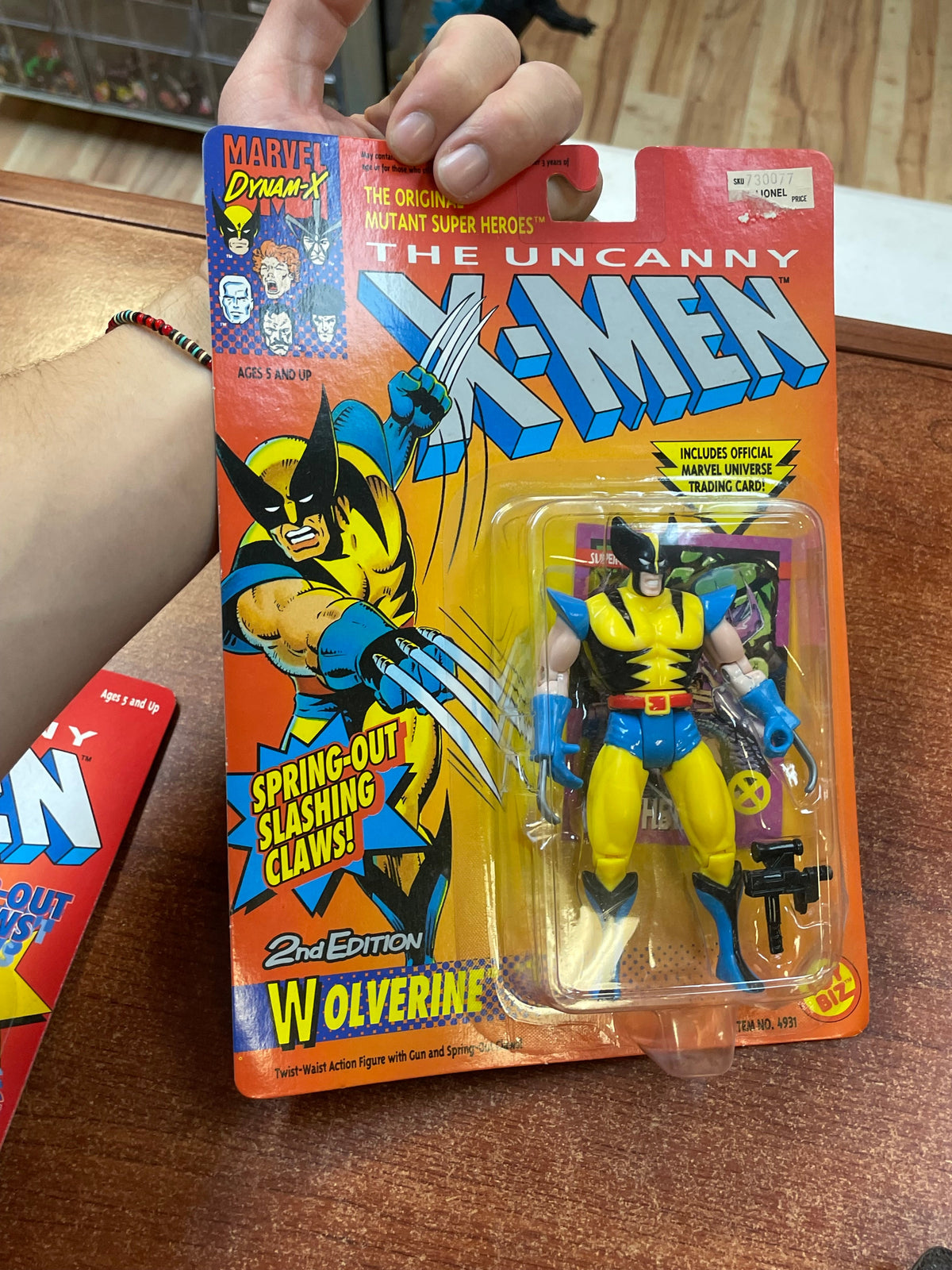 Wolverine 2nd Edition (Vintage Marvel, X-Men, Toy Biz) SEALED product image 4, provided for visual reference and product