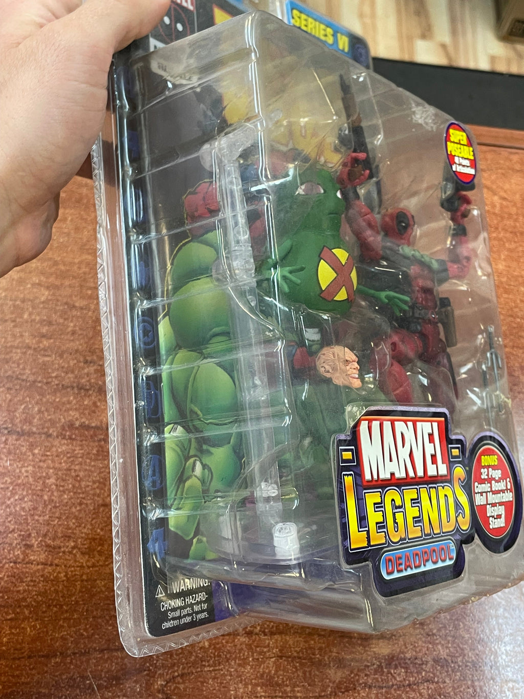 Deadpool Series VI (Marvel Legends, ToyBiz)SEALED product image 4, provided for visual reference and product detail review