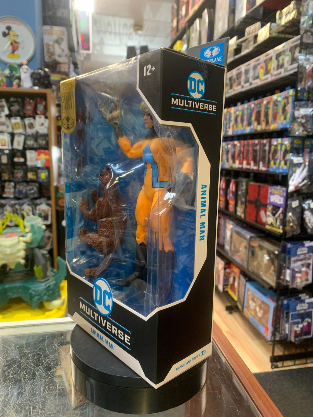 Animal Man -Gold Label- (DC Multiverse, McFarlane) **SEALED** product image 6, provided for visual reference and product
