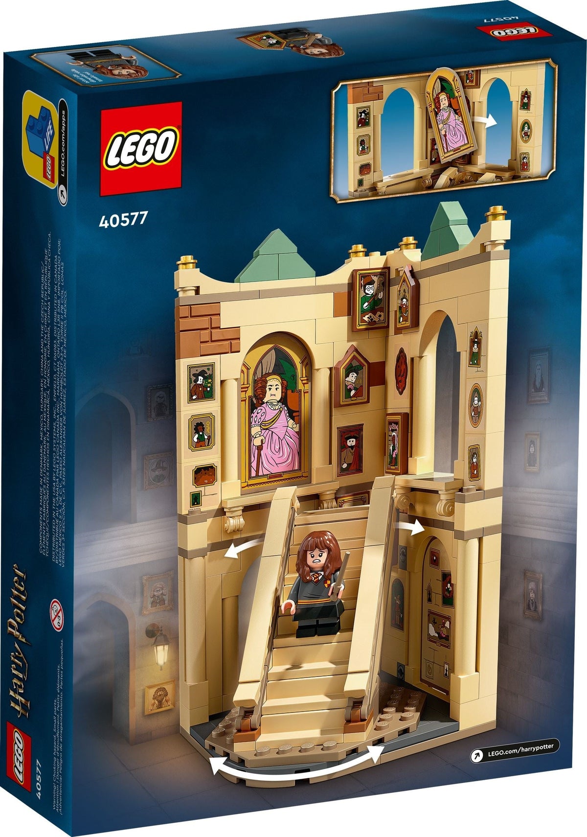 40577 Hogwarts: Grand Staircase (Retired) (New Sealed) product image 2, provided for visual reference and product detail