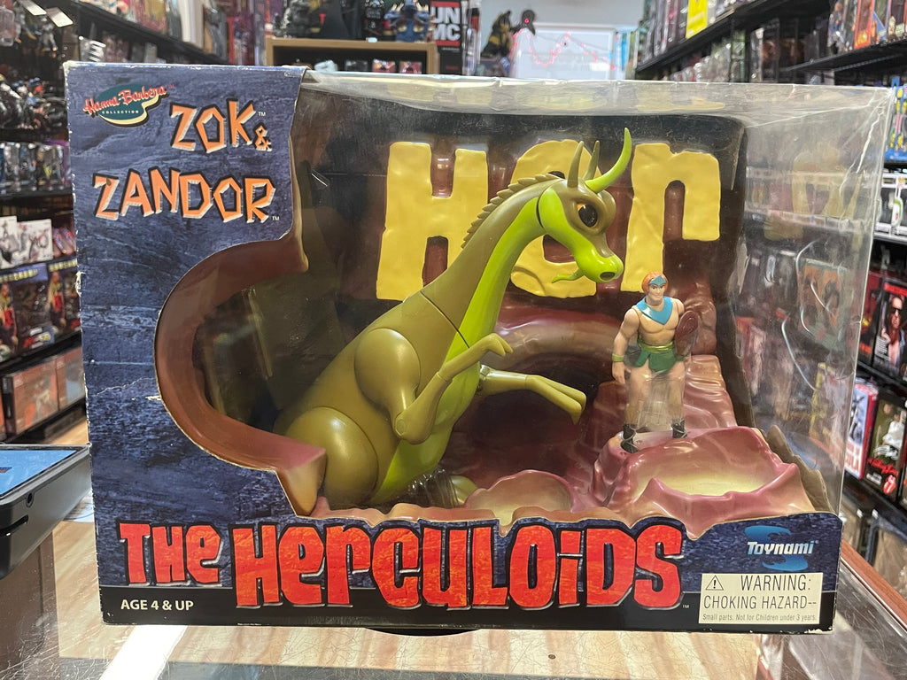 Zoe & Zandor Deluxe (Hanna Barberah Herculoids, Toynami) **Sealed** product image 1, provided for visual reference and