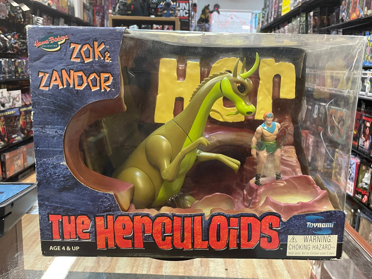 Zoe & Zandor Deluxe (Hanna Barberah Herculoids, Toynami) **Sealed** product image 1, provided for visual reference and