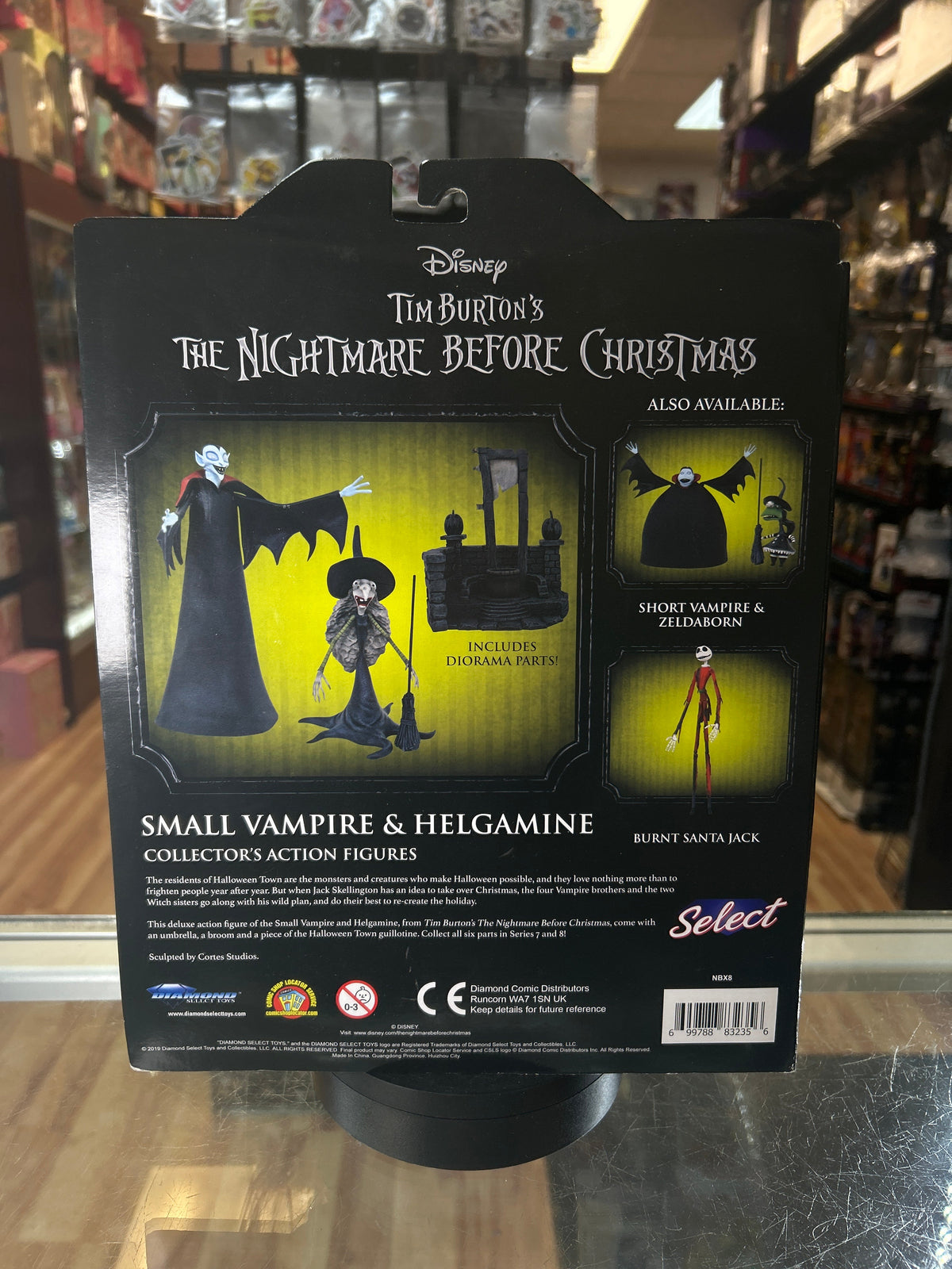 Small Vampire & Helgamine (The nightmare before Christmas, Diamond Select) product image 4, provided for visual reference